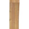 Ekena Millwork 6"W x 6"D x 18"H Thorton Rough Sawn Knee Brace, Western Red Cedar BRC06X06X18THR00RWR - alternate 2